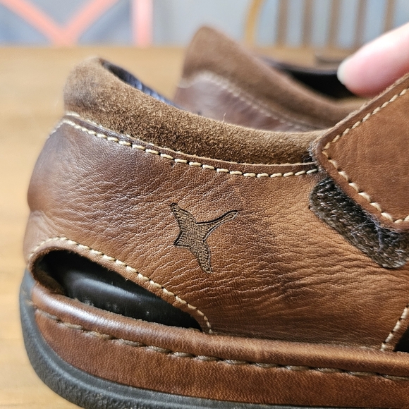 Pikolinos Men's Tarifa Leather Fisherman Sandals Brown Size 8 (41) - Picture 2 of 9